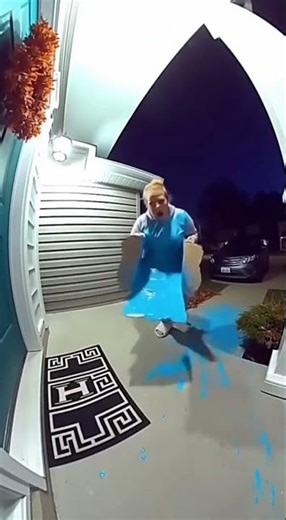 Package Thief Steals the Wrong Box | Paint Trap Surprise