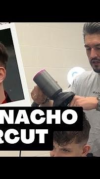 GARNACHO INSPIRED HAIRCUT #garnacho #menshair #hairtutorial