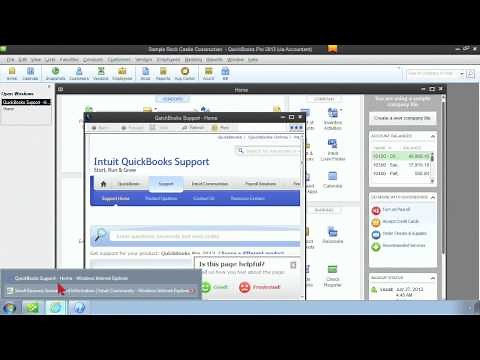 Intuit QuickBooks 2013 Tutorial: Getting Help with QuickBooks and Integrated Help | K Alliance