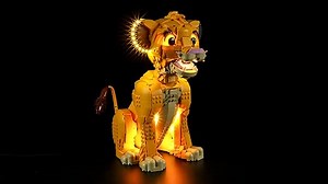 LIGHTAILING Licht-Set Für Lego-43247 Simba, der Junge König der Löwen - Led-Beleuchtungsset Kompatibel Mit Lego Bausteinen Modell - Modell Set Nicht Enthalten