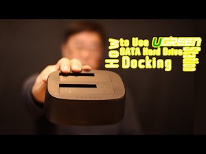 How to use UGREEN SATA Hard Drive docking Station