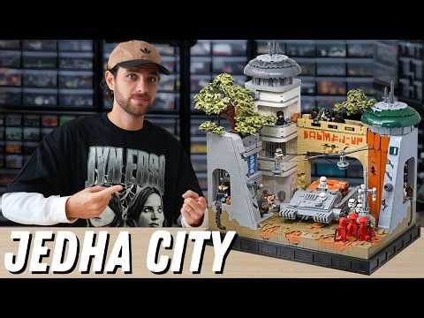 I Build a Huge LEGO Star Wars Jedha City MOC