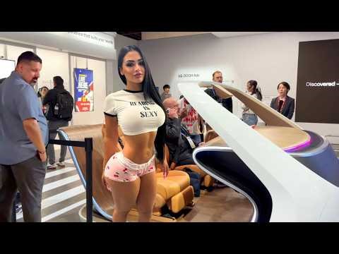 CES WALK – FUTURE CARS, CONCEPTS & SUPERCARS EVERYWHERE 🔥🤖🏎️