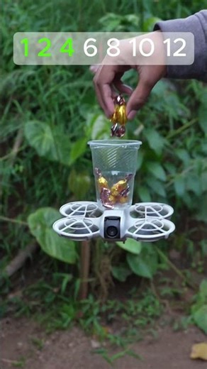 Drone Experiments 45 - Candy 🍬 test