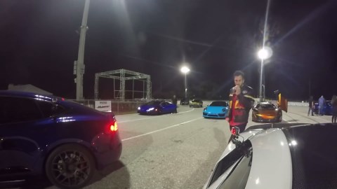 Quickest 2017 Acura NSX vs Tesla Model S P100D drag race