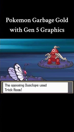 Pokemon Garbage Gold With Gen 5 Graphics #pokemonchannel #pokemon #tiktok #fypシ #short #shorts