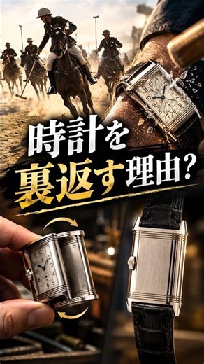 【ジャガールクルト伝説 ポロの試合から生まれたレベルソ】1930年、インドのポロ競技場。イギリス軍将校たちは、激しい試合で時計のガラスが割れることに悩んでいました。