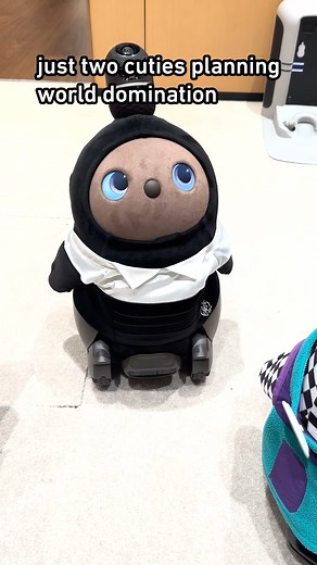 What's their intention in being this cute? #lovot #robot #9gag | 9GAG