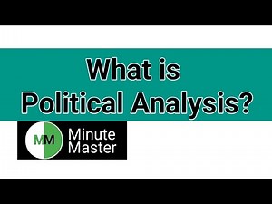 What is Political Analysis?