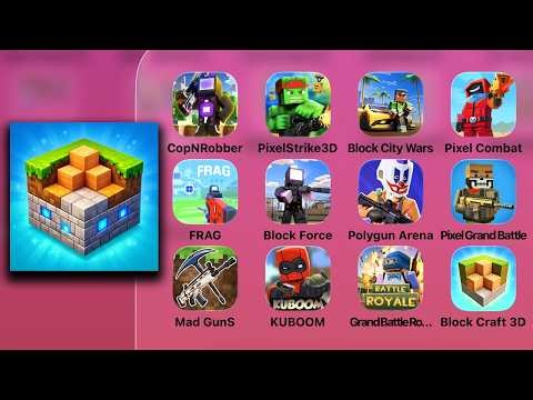 Block Craft 3D: Building Game - iPad Pro Gameplay & Walkthrough - Game Review (iOS,Android)