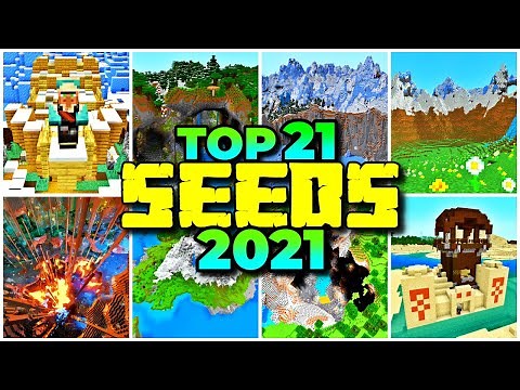 TOP 21 BEST SEEDS OF THE YEAR! (Minecraft 1.21 Seeds)