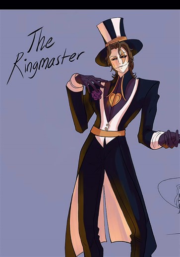 Introducing a new character to the series… The Ringmaster. Animatronic manager of the plex. #fnafoc #circusoc