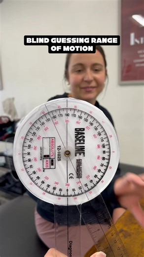1.1K views · 22 reactions | Restoring motion takes precision. Our PTs guessed range of motion without seeing the goniometer, because helping people move better is what they love to do  How’d they do? ⬇️ | LHM Physical Therapy Institute | Facebook