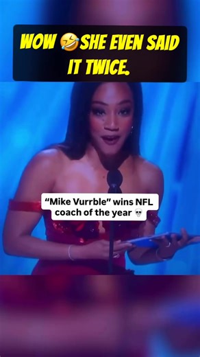 Wow 🤣she even said it twice. #mikeVrabel #nfl #nflspotlight #nflplayoffs #phiferfootball via @FleaFlicker Daily NFL