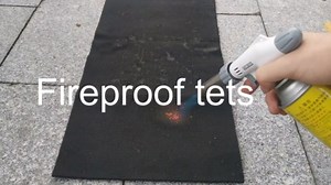 Buraku Welding Blanket Fireproof | Heat Resistant Up to 1800°F | Flame Retardant Fabric Material Carbon Felt for Welders | Plumbers Cuttable (36"X36",1PACK)