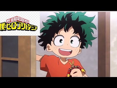 ヒロアカ1期1話 緑谷出久幼少期 / My hero academia S1 Ep1(Deku childhood) so cuute