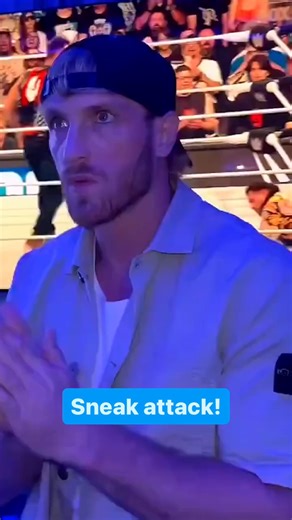 #LoganPaul had #LAKnight right where he wanted him 😳 | WWE