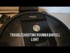 Fix Roomba Bin Full Sensor Problem