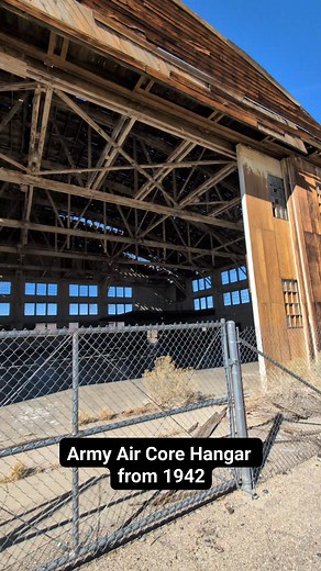 Army Air Core Airplane hangar. This airfield was built in 1942 to test glide bombers for WW2. #abandonedplaces #abandonedbuildings | The Abandoned Project