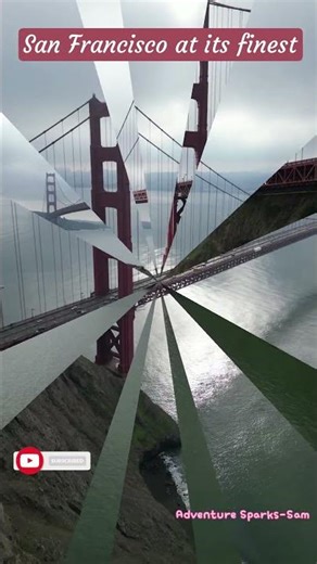 The Most Stunning View of the Golden Gate Bridge EVER 🔥