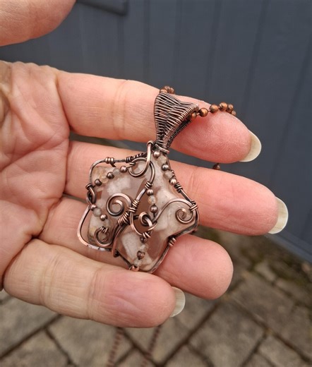 Star Pendant, Celestial Jewelry, Copper Wire Jewelry, Gift for Her, Witchy Vibes - Etsy