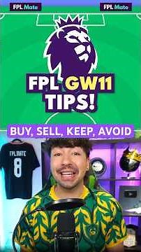 FPL GW11 Transfer Tips | Buy, Sell, Keep, Avoid? 🤝🏼 #FPL