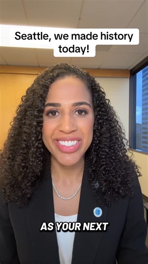 Erika Evans on Instagram: "New City Attorney in the house! #seattle"