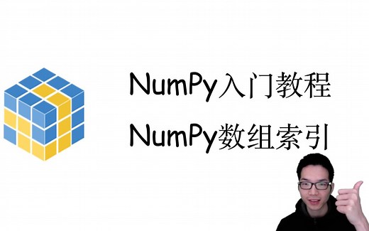 NumPy切片和索引【NumPy快速入门3】