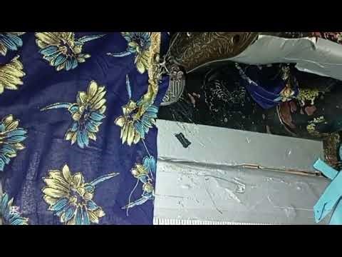 V Easy overlap style placket V-neck design without cut stitching by lubnaideas