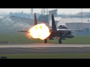 Fighter Jet Takeoff Goes Wrong