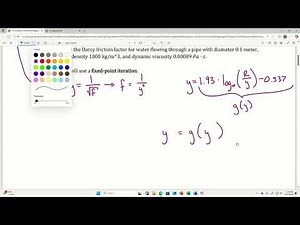 2.3 Fixed Point Iterations (Numerical Analysis)