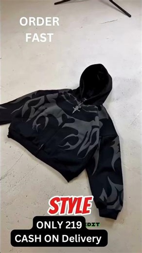 Premium Flame Hoodie – Just ₹219!