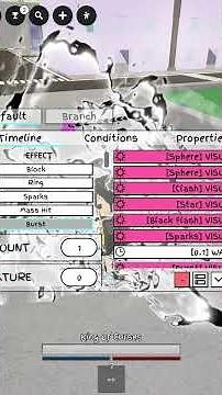 Lapse Blue Vfx tutorial JJS Skill Builder | #jjs #jjkgame #roblox #shortsfeed #satorugojou