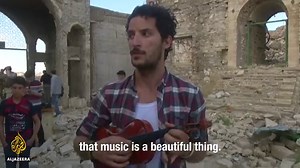 This Iraqi violinist is defying ISIL by bringing music to Mosul's ruins. | Al Jazeera English