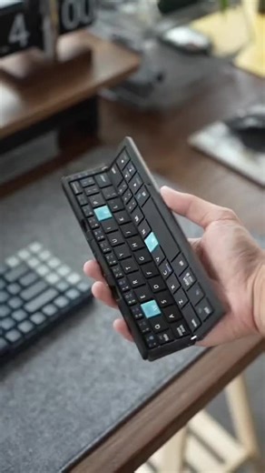💻 Your Pocket-Sized Productivity Hack! Meet the BOW FlexKey™ – the foldable Bluetooth keyboard that lets you work smarter wherever you are. Just unfold, connect & type! ✨ Ultra-compact & folds in seconds 🔁 Connect up to 3 devices at once 🔋 50 hours battery life per charge 📱 Works with phones, tablets & laptops 🛡️ Sleek aluminum finish = durable & stylish Whether you're on the train, in a café or traveling the world – BOW FlexKey™ has your back. 🚚 Free shipping 30-day returns 🔗 Tap to get 