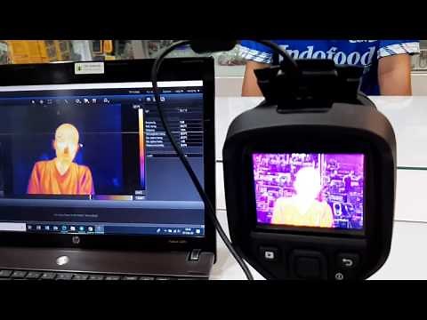 How to connect Flir Ex series to Computer or Laptop for Corona Virus Human Body Inspection