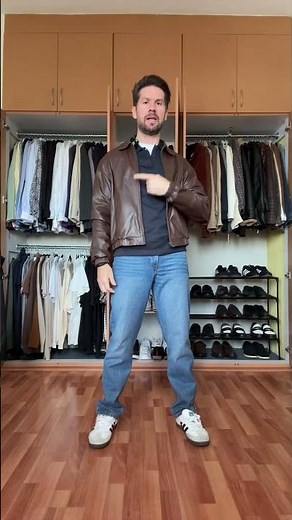 How to style a long-sleeved polo shirt? #fashiontips #mensfashion #style