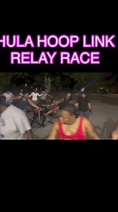 This is a quick fun hula hoop link relay race for all ages and fitness levels. Goal is to pass the hula hoop through each team member without breaking hands. The first and last person must start and end with the hula hoop on the ground. #nomess #relay #hulahoop #hulahoopchallenge #idontowncopyrightstothemusic | Tadda's Fitness | Facebook