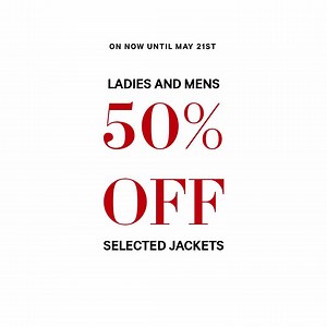12K views · 95 reactions | Are you starting to feel the winter weather? Warm up with 50% off selected Jackets across Ladies and Mens! Don't miss out! Ends this Sunday, May 21st. | H&M | Facebook