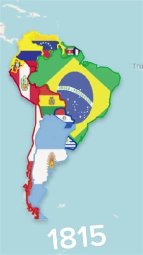 History Of South America 1700-2025