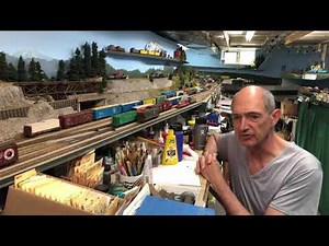 Couplers and uncouplers on the HO scale Burrlington Northern model railroad