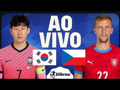 COREIA DO SUL X TCHEQUIA AO VIVO GRUPO A RODADA 1 | MUNDIAL 2026 | REACT PRÉ-JOGO
