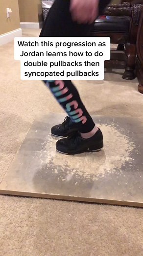 Jordan's Tap Dance Progression: Double Pullbacks Tutorial