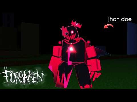 ROBLOX FORSAKEN _ JOHN DOE ANNIHILATION SKIN GAMEPLAY