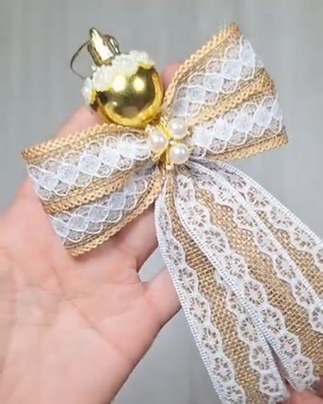 82K views · 348 reactions | Ribbon angels tutorial 﫶 So simple, so cute ❤️ you’ll love how easy it is to make them! #viral #reels #crafts #fblifestyle | Yeliz Craft & Crafty Girl | Facebook
