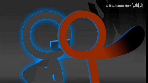 【Alan Becker】火柴人VS动画师 第十二集 黑客，但倒放