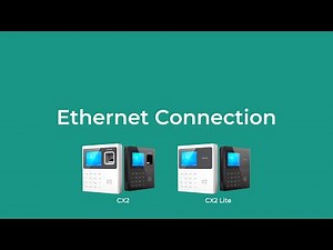 CX2 Ethernet Connection | Anviz