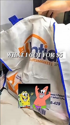 $5 Grocery Haul Challenge | Cheap Groceries on a Budget#asmr #minivlog #smallyoutuber