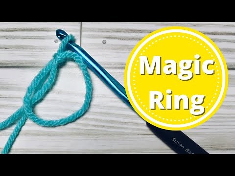 How To Crochet A Magic Ring - QUICK & EASY