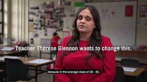 Therese, a secondary school teacher, wants to use education through the Blood Donor Schools Educational Programme to teach her students about the importance of blood donation. To learn about blood donation in your school, download our schools educational pack today. #EveryOneCounts #GiveBlood | Irish Blood Transfusion Service